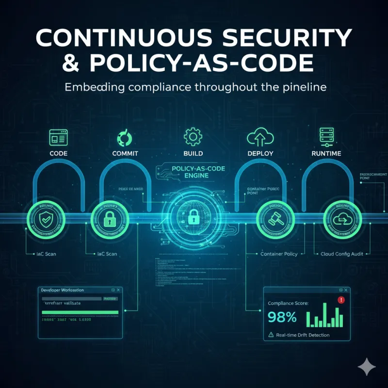 Policy-as-Code: integrare la conformità normativa nel ciclo di vita dell'infrastruttura senza frenare l'innovazione